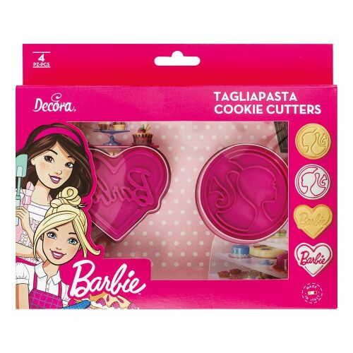 Decora Barbie kiszúró szett nyomdával, műanyag, 2 db-os 137096853