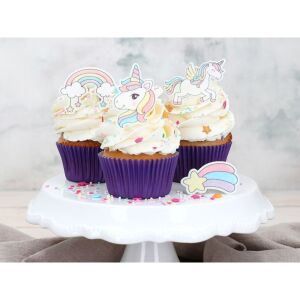 Cake-Masters tortadísz, unikornis, ostyapapír, 16 db 137097023 - Cake Masters