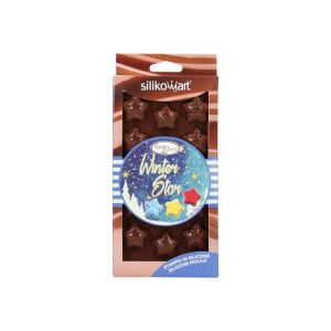 Silikomart bonbon forma, szilikon, csillagok, 15db