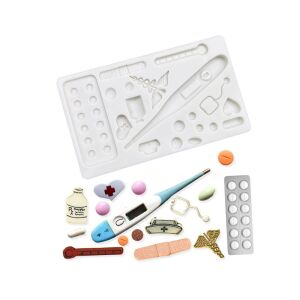 Gyógyászati fondant forma, szilikon, 14,5 ×8,3 cm 137097287 - Főzőedény & Sütőedény