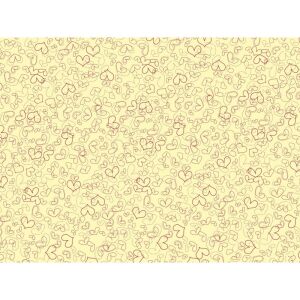 Cake-Masters Vörös Szíves Dekorációs Transzferfólia - 38x23 cm, Csokoládé/Fondant Díszítéshez 137097385 - Cake Masters