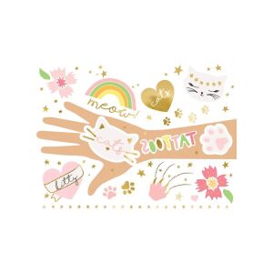 PartyDeco tetoválás, cica, 12 db 137097541 - Tetoválás