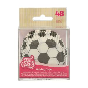 FunCakes muffin papír, Football, 48 db 137098261 - Muffin papír
