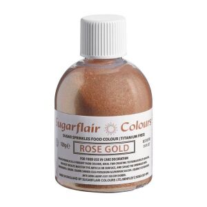 Sugarflair Rose Gold Ehető Csillámpor - 100g 137098661 - Művészet & Hobbi