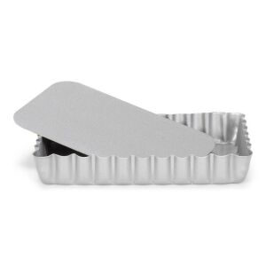 Patisse kivehető aljú piteforma, téglalap, fém,13×8 cm 137099170 - Patisse