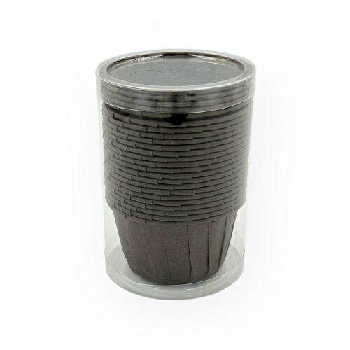 Cupcake/muffin pohár dobozban, papír, sötétbarna, 25 db 137099620