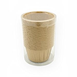 Barna Papír Cupcake/Muffin Pohár - 25 db-os Doboz