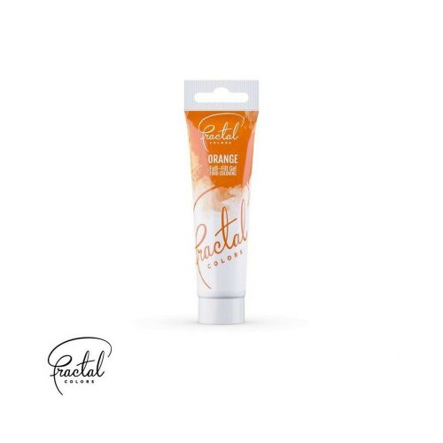 Fractal Full-Fill Gél Állagú Ételszínezék - Narancssárga, 30g 137099715