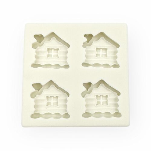 Fondant forma, szilikon, Házikó,5,5×5,7cm 137099867