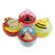 SKIP HOP Zoo Snack Containers collection, monkey, ladybug, bee, owl