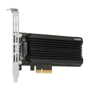 Icy Dock EZConvert Ex Pro MB987M2P-1B M.2 Portbővítő PCIe kártya (MB987M2P-1B) 137101825 - USB bővítő