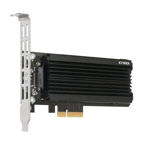 Icy Dock EZConvert Ex Pro MB987M2P-1B M.2 Portbővítő PCIe kártya (MB987M2P-1B) 137101825