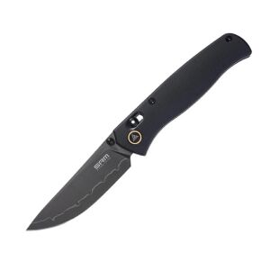 Skladací nôž SRM 255L-MB2, rukoväť Micarta, otvorená čepeľ, pohľad z uhla - Vreckové nože a vreckové nožíky