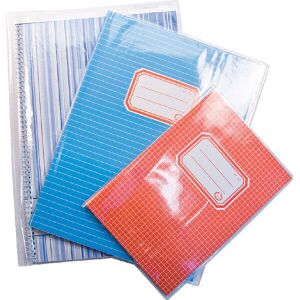 T-Creatív A5 átlátszó bújtatós füzetborító, 10 darabos - T-Creativ