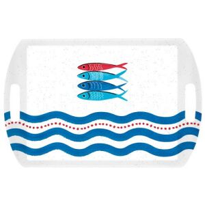 Műanyag tálca 52x35cm,Sardine's Party 137111064 - Easy Life Design