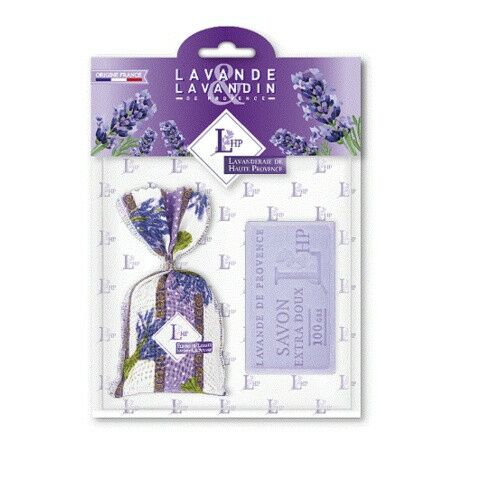 Levendulával töltött Lavande zsák 18g+levendulaszappan 100g 137111863