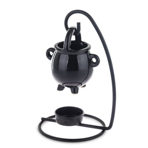 Kerámia Fekete mécsestartó 17,5x10x10cm 137112645