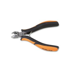 1191BM/L Speciális elektronikai homlokcsípőfogó, ferde vágóéllel, hosszított kivitel, keskeny pofával bimateriális szár 137112900 - Építkezés & Felújítás