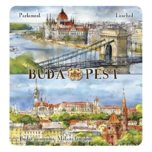 Hűtőmágnes, Budapest 137114433 - Hűtőmágnes