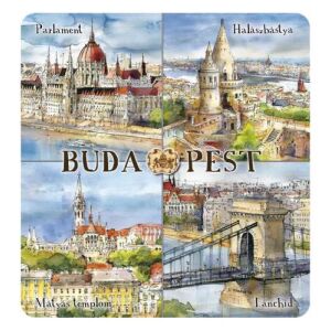 Hűtőmágnes, Budapest 137115990 - Hűtőmágnes