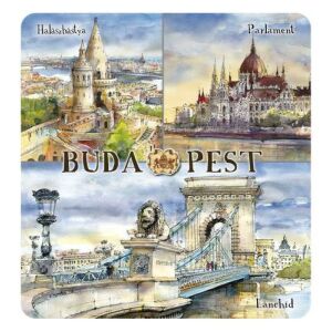 Hűtőmágnes, Budapest 137116411 - Hűtőmágnes