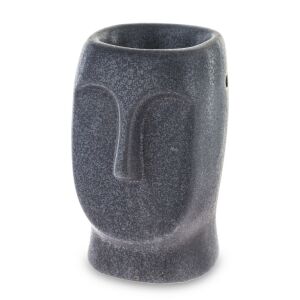 Kerámia Fekete mécsestartó 13x8x8cm 137116812 - Mécsestartó