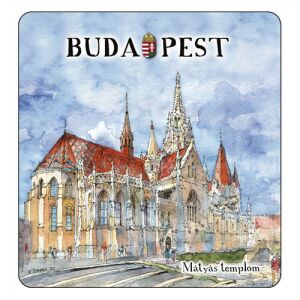 Hűtőmágnes, Budapest 137117801 - Hűtőmágnes