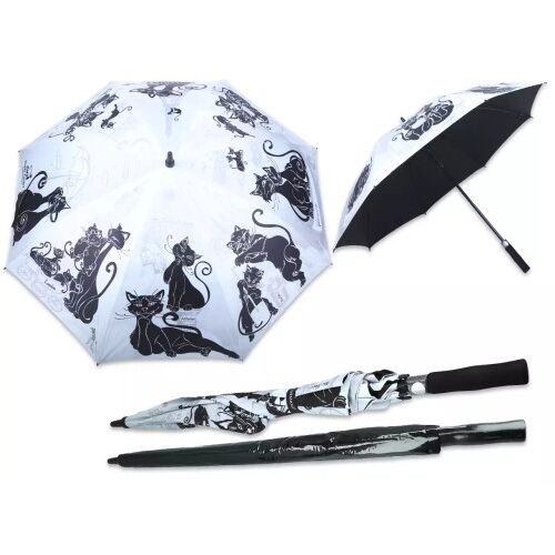 Esernyő, Hossz: 93 cm, dia: 120 cm, Fekete Macska 137118952