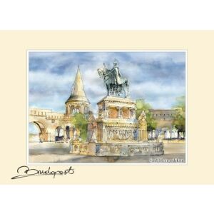 BU10 Reprodukció 15x21cm, Budapest