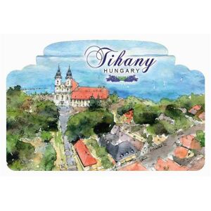 Hűtőmágnes,ablakforma, Tihany 137120623 - Hűtőmágnes