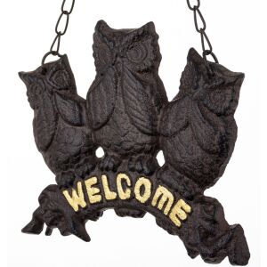 Függő dekoráció öntöttvas arany 31x16x1.5cm 137120752 - Ajtódísz