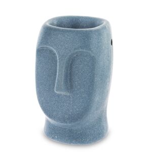 Kerámia Tengerkék mécsestartó 13x8x8cm 137123124 - Mécsestartó