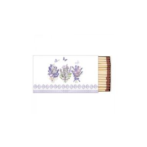 Lovely lavender white gyufa 6,5x11cm 137123129 - Gyufa