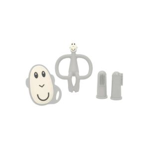 MATCHSTICK MONKEY - Fogzás rágómakival - Alap szett - Világosszürke 137124201 - Rágóka