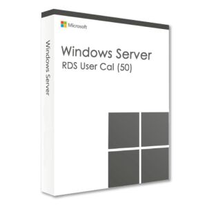 Microsoft Windows Server 2025 RDS Felhasználói CAL (50 Felhasználó) Licenc - Operációs rendszer
