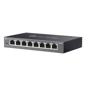 TP-Link Omada ES208G 8-Port Gigabit Managed Switch Ъглов изглед - TP-Link