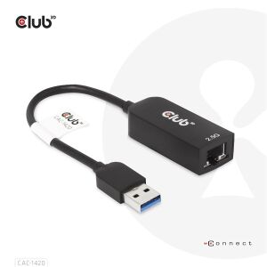 CLUB3D CAC-1420 Ethernet 2500 Mbit/s Hálózati kártya 137136244 - Club3D