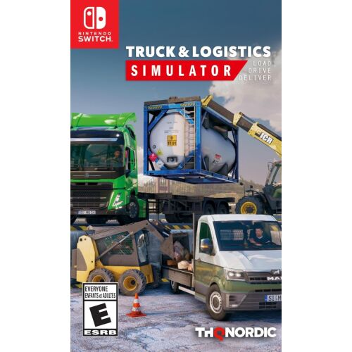 Aerosoft Truck & Logistics Simulator Nintendo Switch-re. Vezess teherautókat, menedzselj logisztikát és szállíts rakományt ebben a szimulációs játékban. - Plaion
