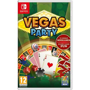 Vegas Party Nintendo Switch Játék - Játssz 10 egyedi minijátékkal - Plaion
