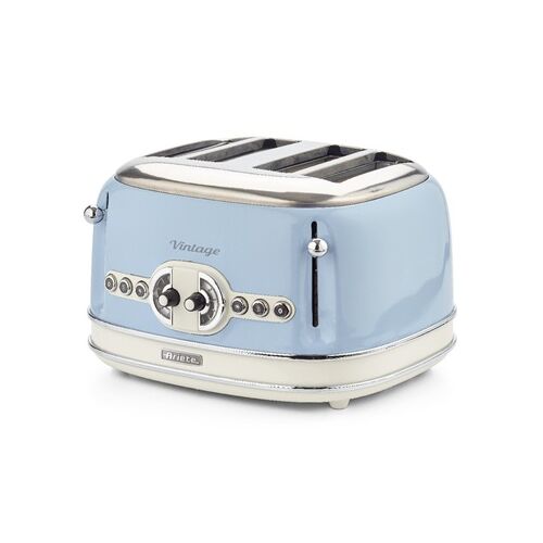 Ariete 0156/05 6 4 szeletes 1600 W Kék, Króm, Fehér Kenyérpirító 137136748 - Ariete