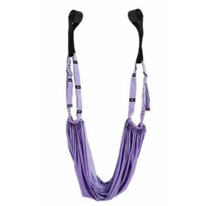 Hojdacia sieť na jogu Aerial Sensory Exercise Strap, hojdačka na vzdušnú jogu, fialová - Závesné postele