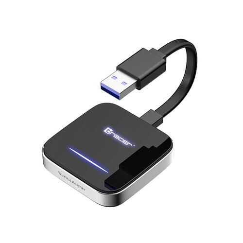 Adaptor wireless Tracer CarLink Pro pentru CarPlay și Android Auto, vedere 3/4