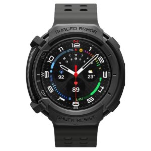 SPIGEN RUGGED ARMOR SAMSUNG GALAXY WATCH 8 CLASSIC (46 MM) MATTE BLACK 137144003 - Etui do inteligentnych zegarków