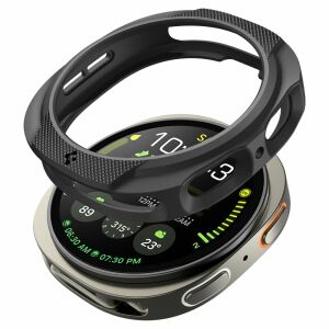 SPIGEN LIQUID AIR SAMSUNG GALAXY WATCH 8 (44 MM) MATTE BLACK 137143963 - Etui do inteligentnych zegarków