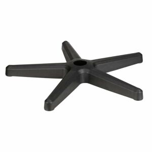 Podstawa krzesła dyrektorskiego, plastikowa, 56 cm, czarna 137149470 - Akcesoria do krzeseł biurowych