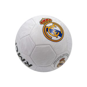 Real Madrid Logo Fußball Metall Weiß Größe 5 147224941 - Fußbälle