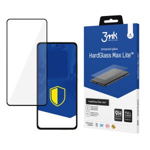 3mk HardGlass Max Lite Fekete - Xiaomi Redmi Note 14 Pro/Pro+ Edzett Üveg 137160382 - 3MK Kijelzővédő fólia