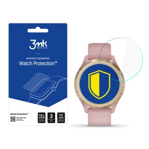 3mk Flexible Glass képernyővédő fólia Garmin Vivomove 3S-hez, csomagolás és alkalmazási példa - 3MK