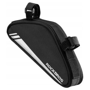 RockBros Torba Rockbros B55-BK rowerowa na ramę 0.7 l - czarna 137170505 - Akcesoria rowerowe