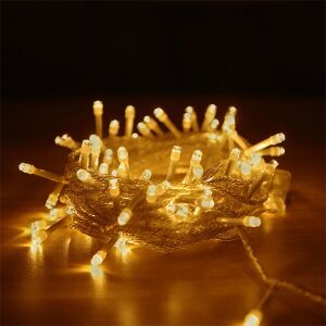 Beline 10M 100 LED Meleg Fehér Karácsonyfa Lámpák Otthoni Világításhoz - Beline